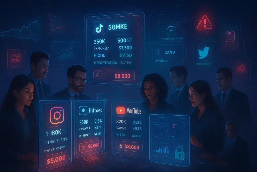 The Market for Social Media Accounts: How to Buy, Sell, and Trade Digital Profiles Safely
